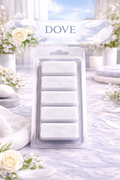 Dove Wax Melts – Strong Scented 5 Cell Snap Bar | Clean Powdery Fresh Fragrance UK