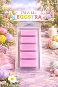 I’m A Lil Eggstra Wax Melts – Strong Scented 5 Cell Snap Bar | Sweet Easter Home Fragrance UK