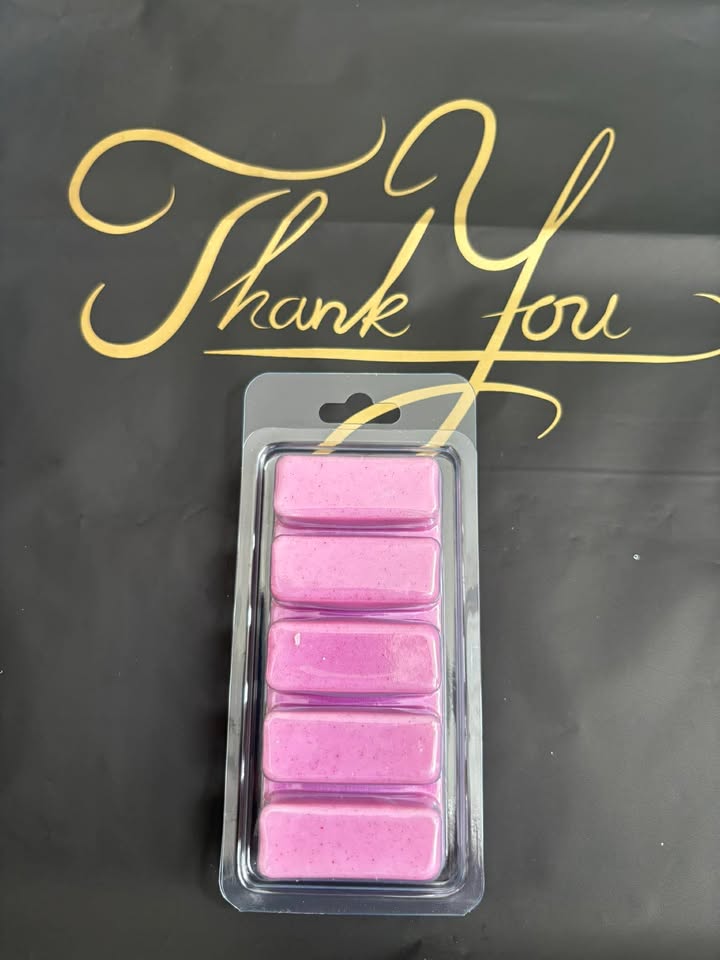 Sweet Sugar Plum Wax Melts – Strong Scented 5 Cell Snap Bar | Sweet Fruity Home Fragrance UK