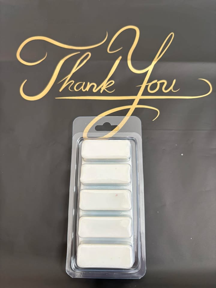 Delicia Drench Wax Melts – Strong Scented 5 Cell Snap Bar | Fresh Clean Laundry Fragrance UK