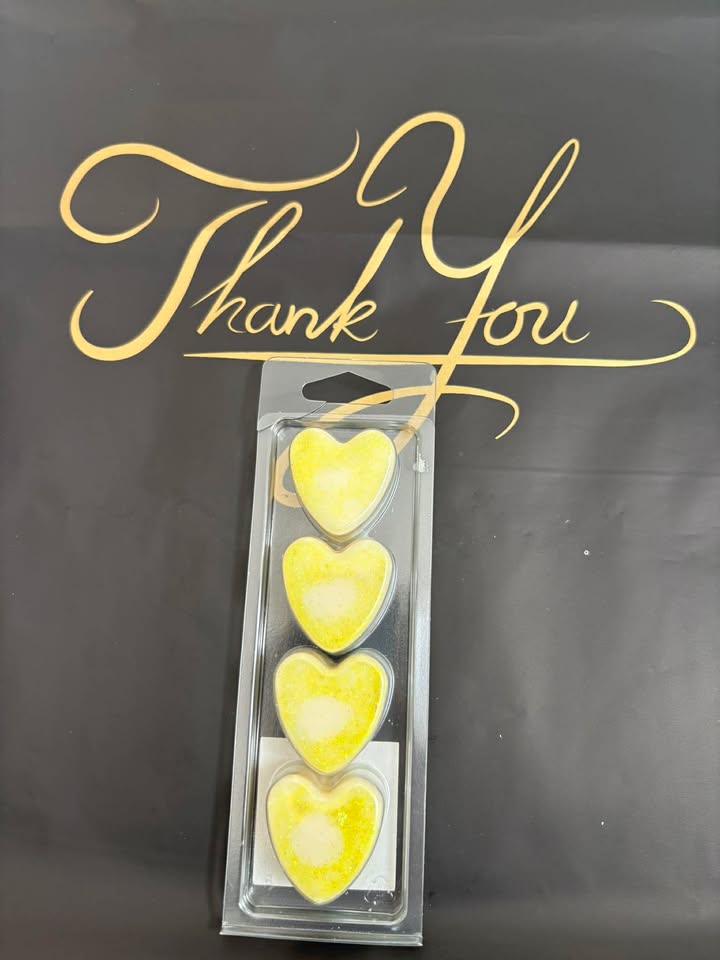 Summer Bouquet Wax Melts – Strong Scented Heart Clamshell | Floral Fresh Fragrance UK