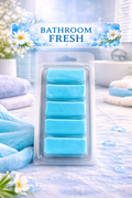 Bathroom Fresh Wax Melts – Strong Scented 5 Cell Snap Bar | Clean Fresh Fragrance UK