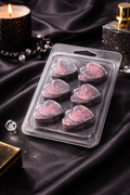Black Opium Wax Melts – Strong Scented Double Heart Clamshell | Perfume Inspired Home Fragrance UK