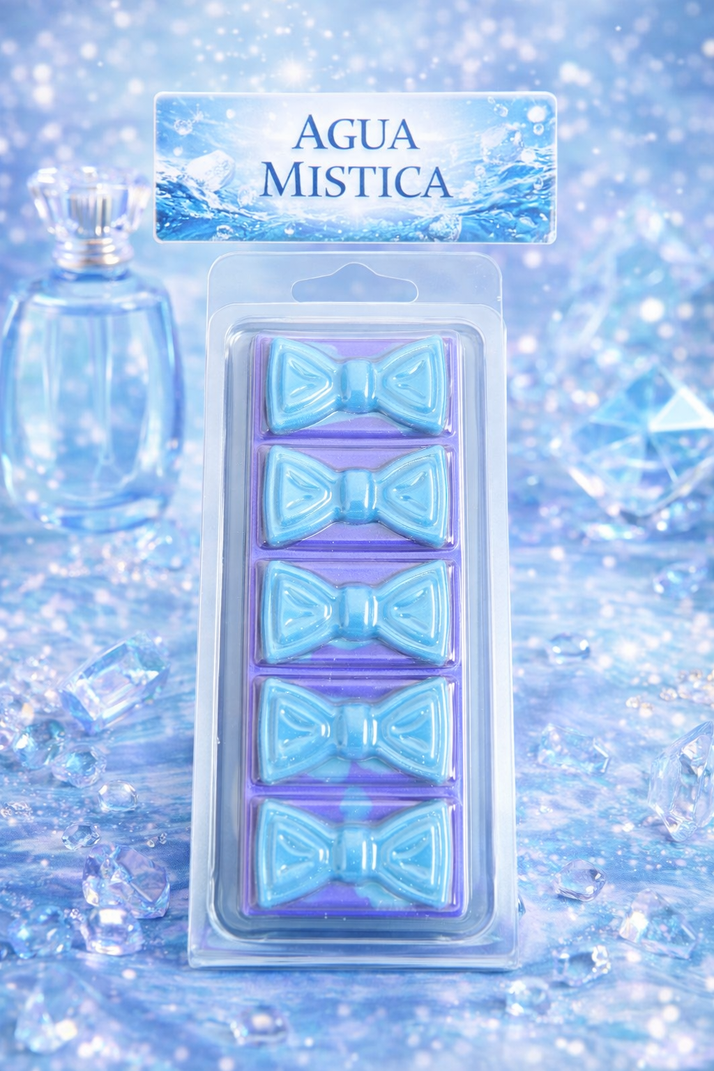 Agua Mistica Wax Melts – Strong Scented 5 Cell Snap Bar | Fresh Perfume Home Fragrance UK