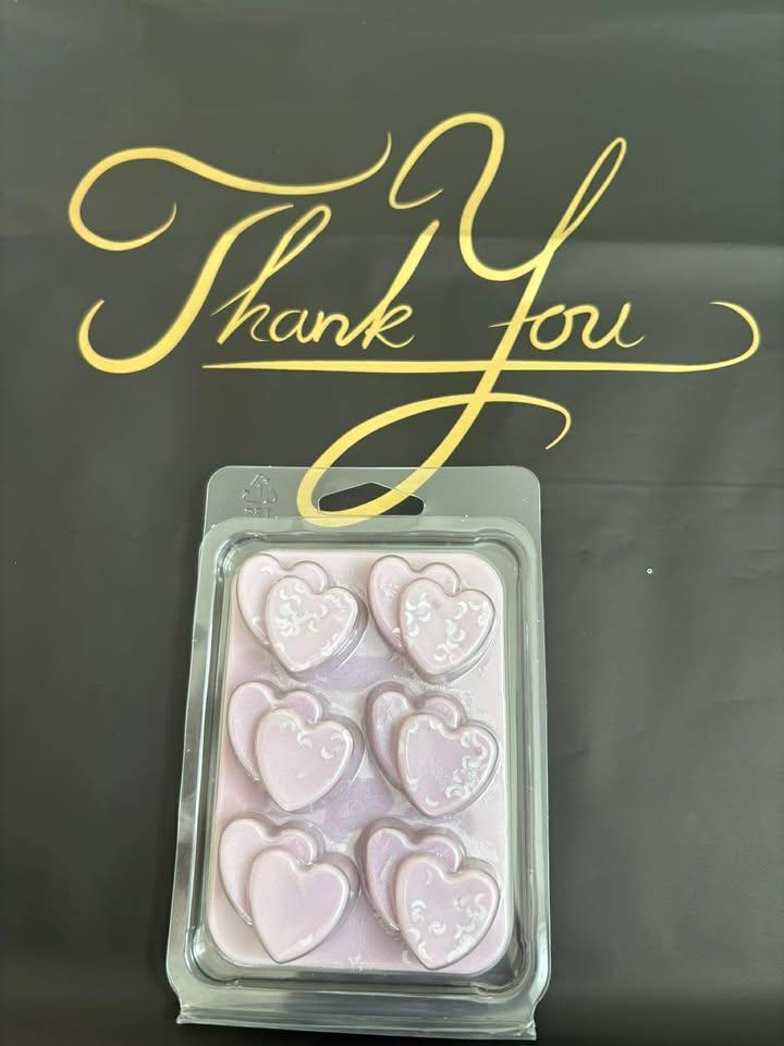 Ice Pixie Wax Melts – Strong Scented Double Heart Clamshell | Fresh Sweet Home Fragrance UK